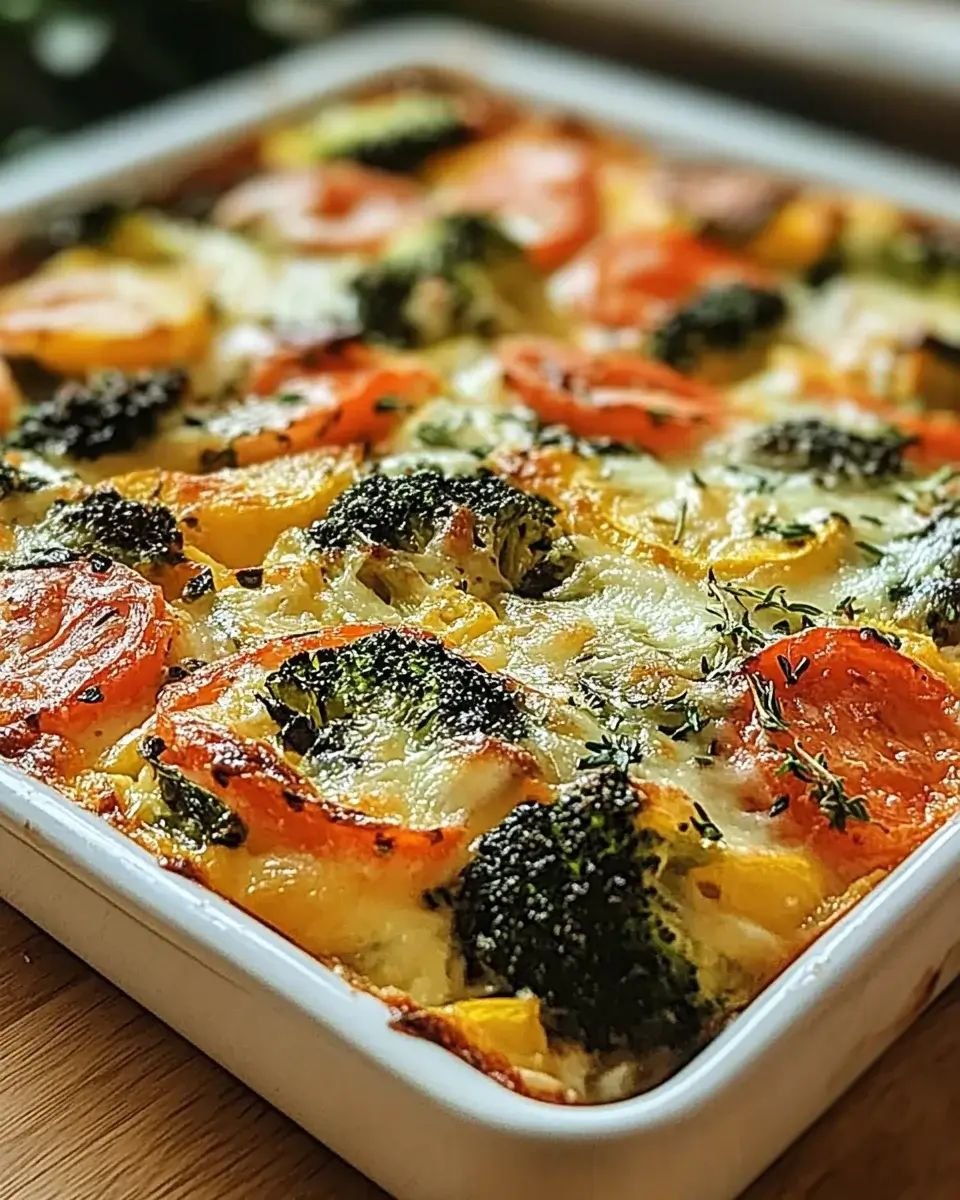 Cottage Cheese & Veggie Bake