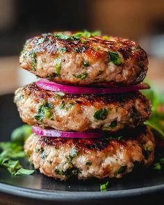 The Best Greek Chicken Burgers (Mediterranean Style)