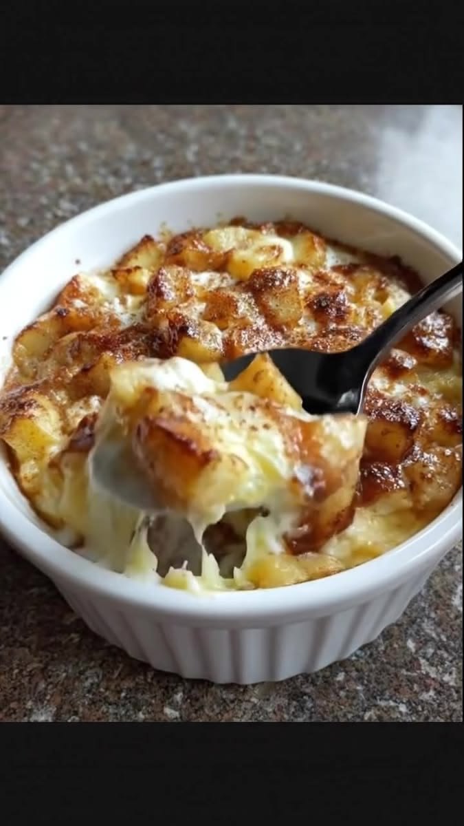 Baked Apple Cinnamon Cottage Cheese Breakfast Bowls