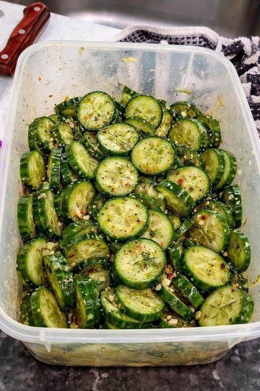 Zero-Point Cucumber “Bang” (Bold & Zesty Snack)