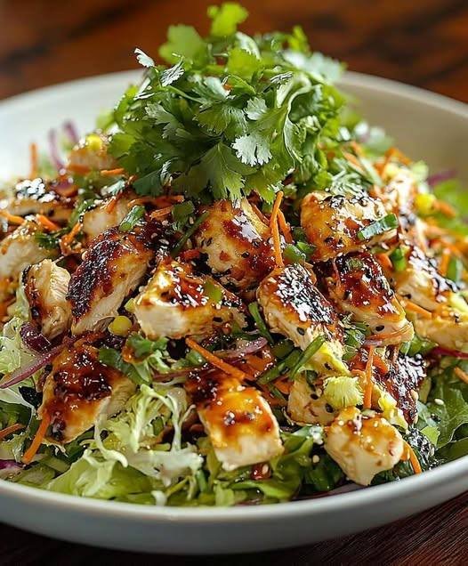 Asian-Style Grilled Chicken Salad