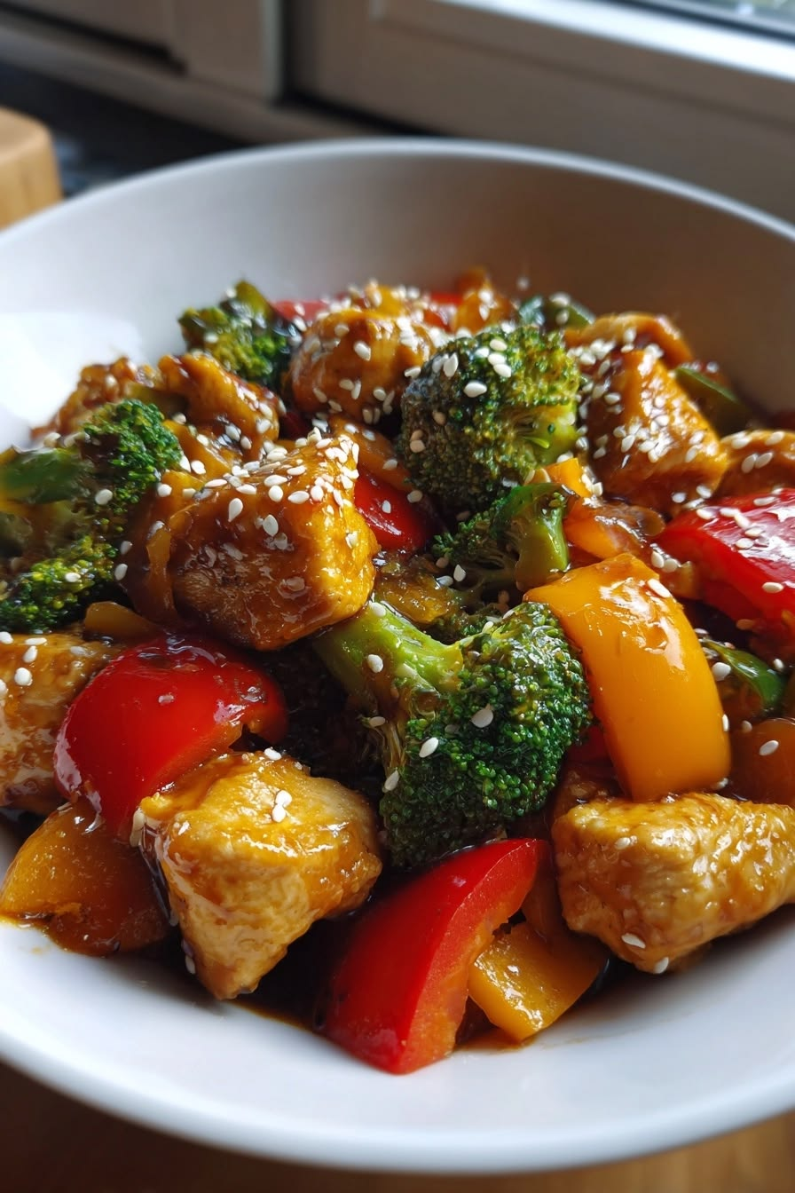 High-Protein Low-Carb Chicken Stir-Fry