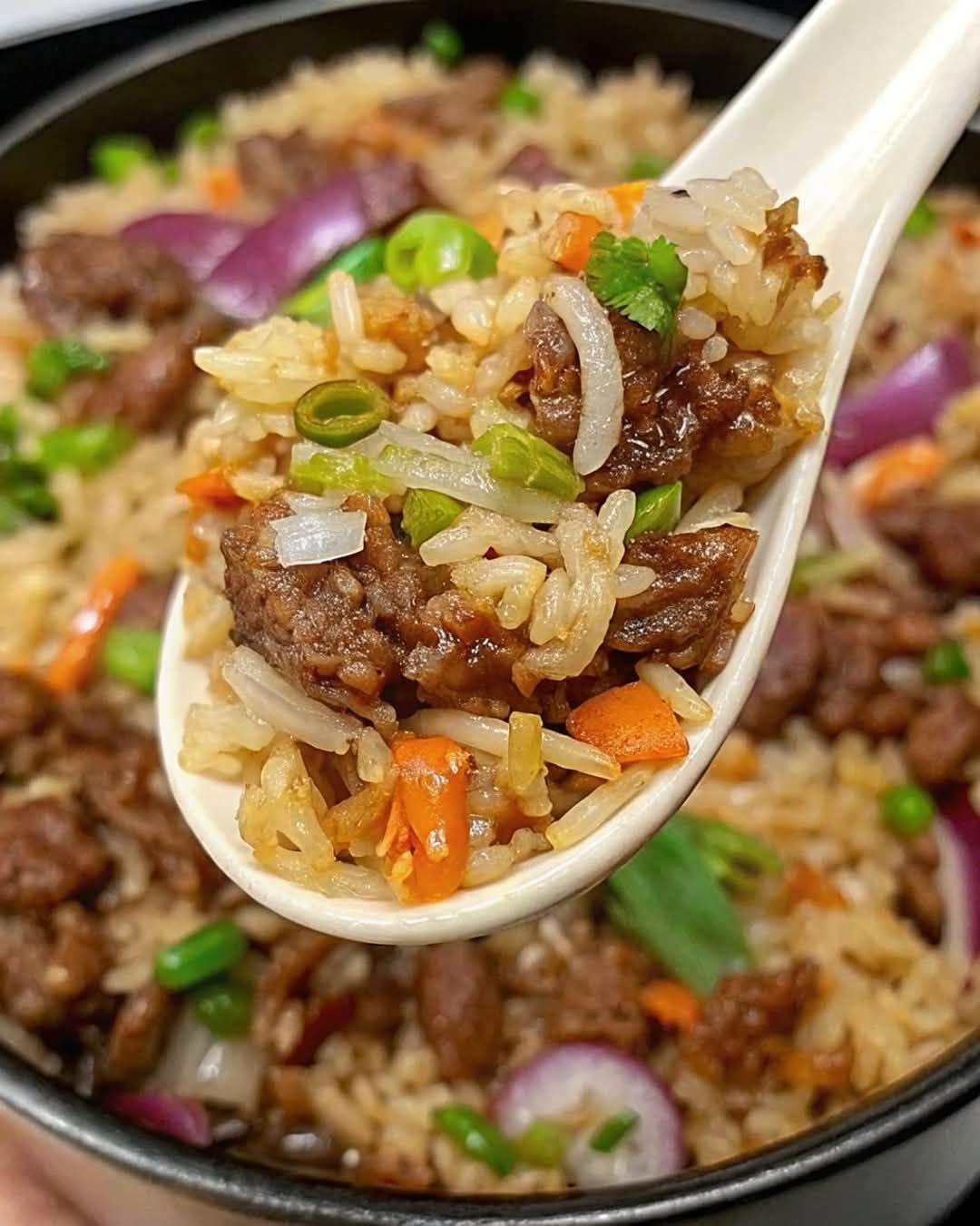 Perfect Beef Fried Rice (Real Taste) — Full Detailed Recipe