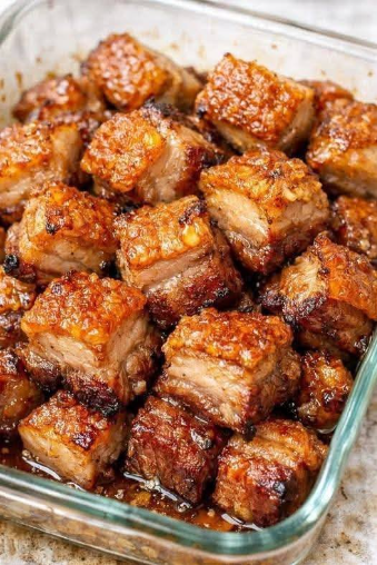 3-Ingredient Crispy Pork Belly Bites (party favorite)