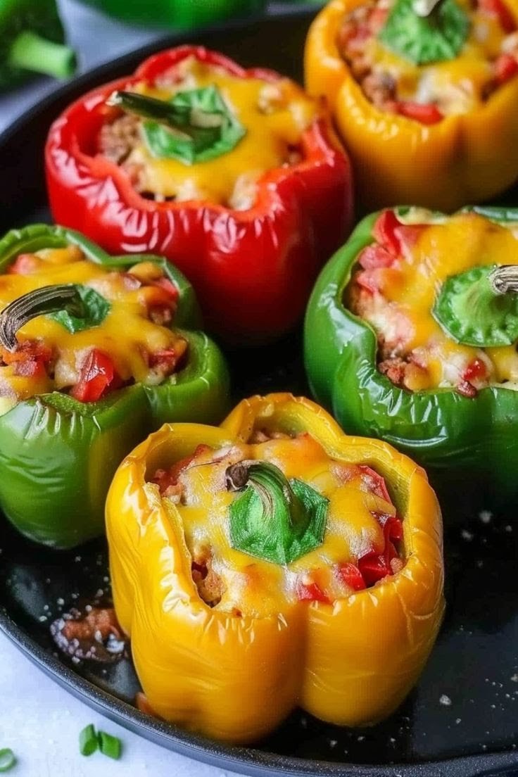 Easy Stuffed Bell Peppers Recipe