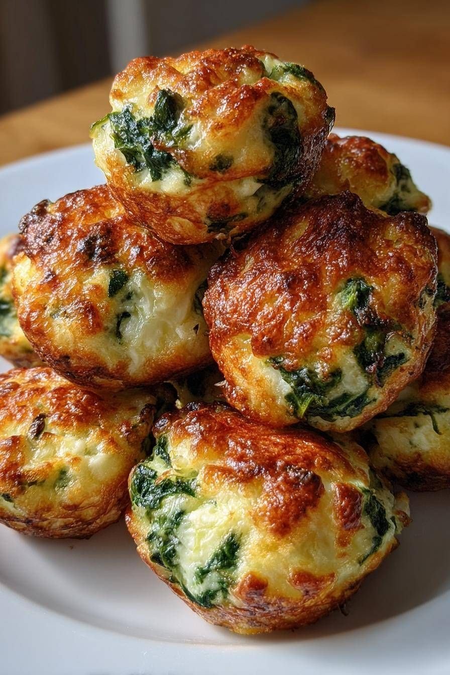 20-Minute Spinach Ricotta Bites
