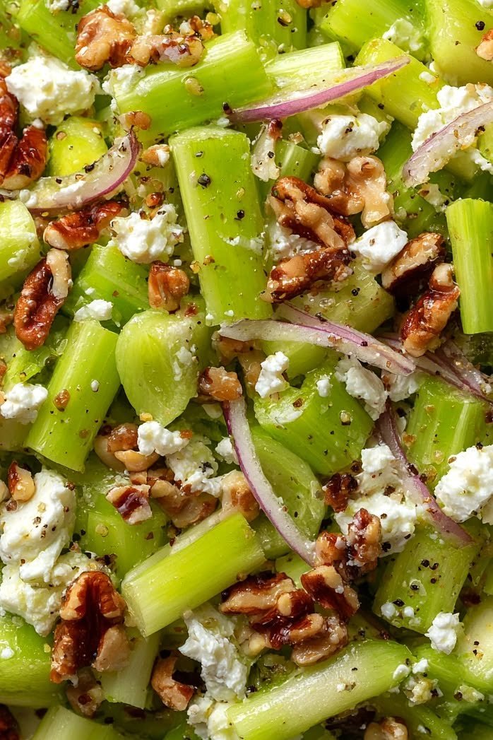 I Can’t Stop Making This Crispy Celery Feta Mix
