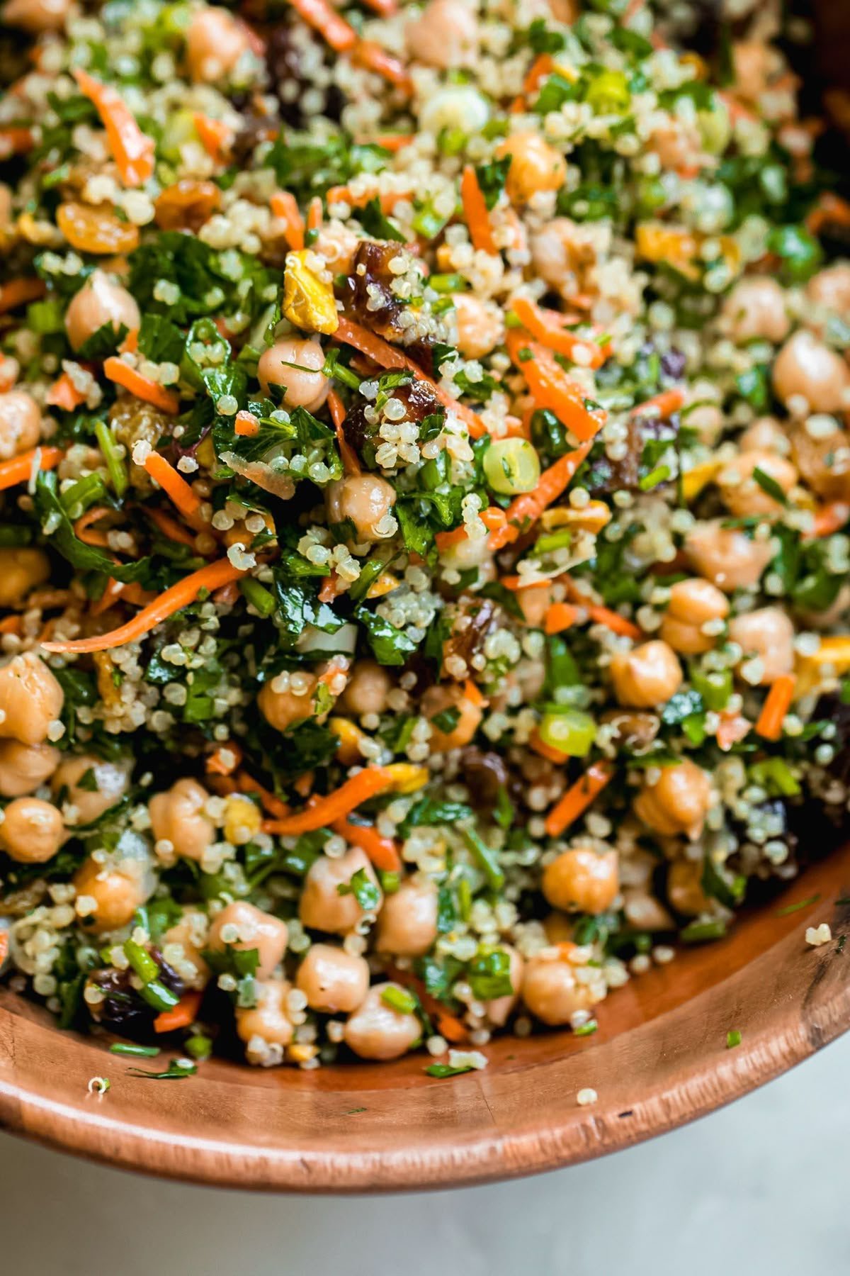 Moroccan-Inspired Chickpea Quinoa Salad (Power Salad)