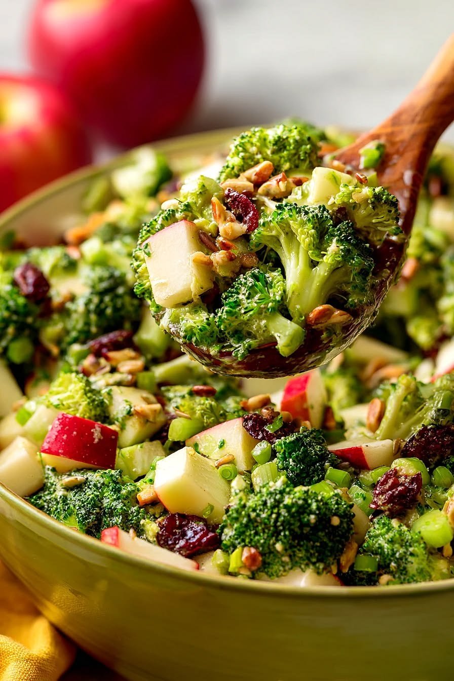 My Mom’s Secret Recipe for the BEST Broccoli Salad (No Mayo!)