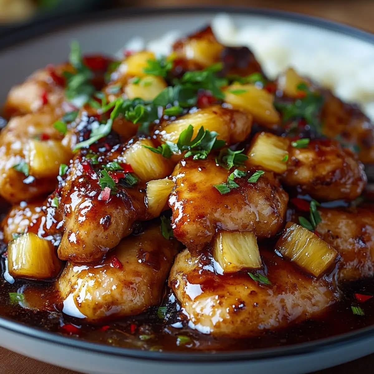 Irresistibly Easy Brown Sugar Pineapple Chicken