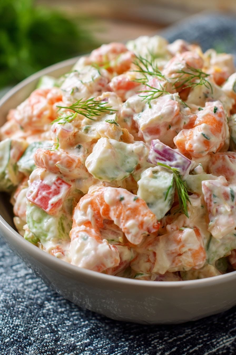Creamy Seafood Salad (Even Better the Next Day!)