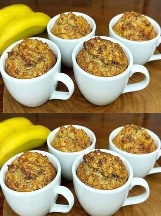 High-Protein Banana Baked Oatmeal