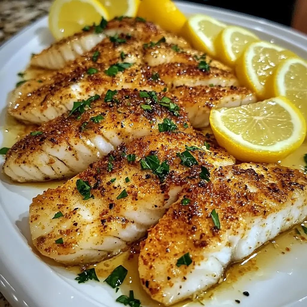 Zesty Lemon Butter Fish Fillet
