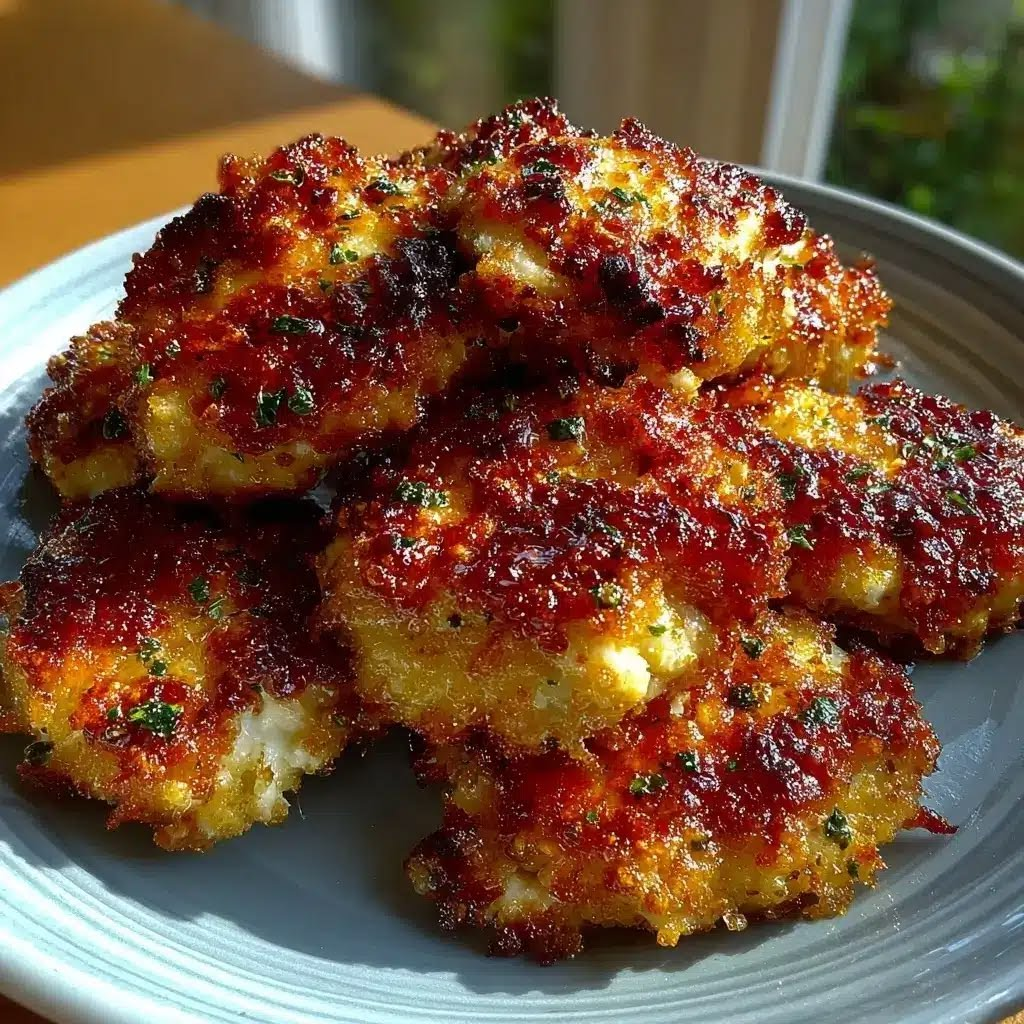 Cottage Cheese Chicken Parm Bites