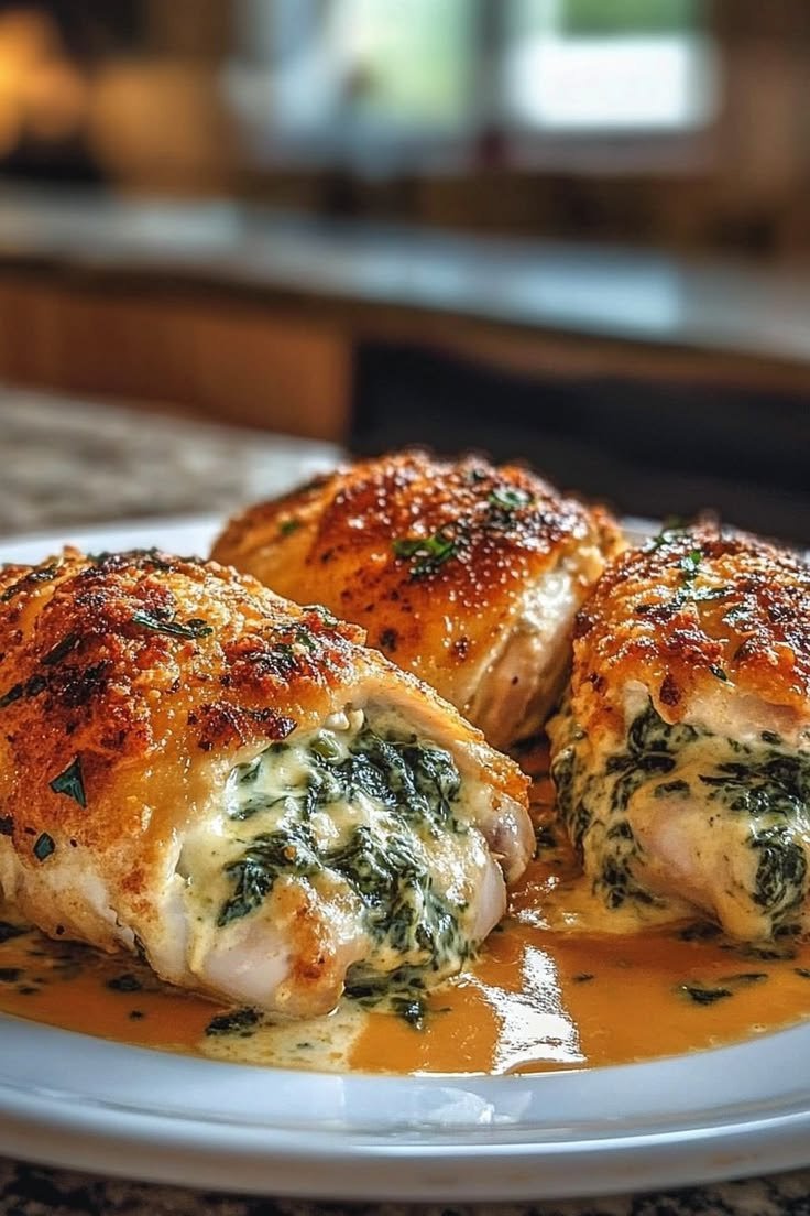 Ruth’s Chris Stuffed Chicken (Copycat, Creamy & Indulgent)