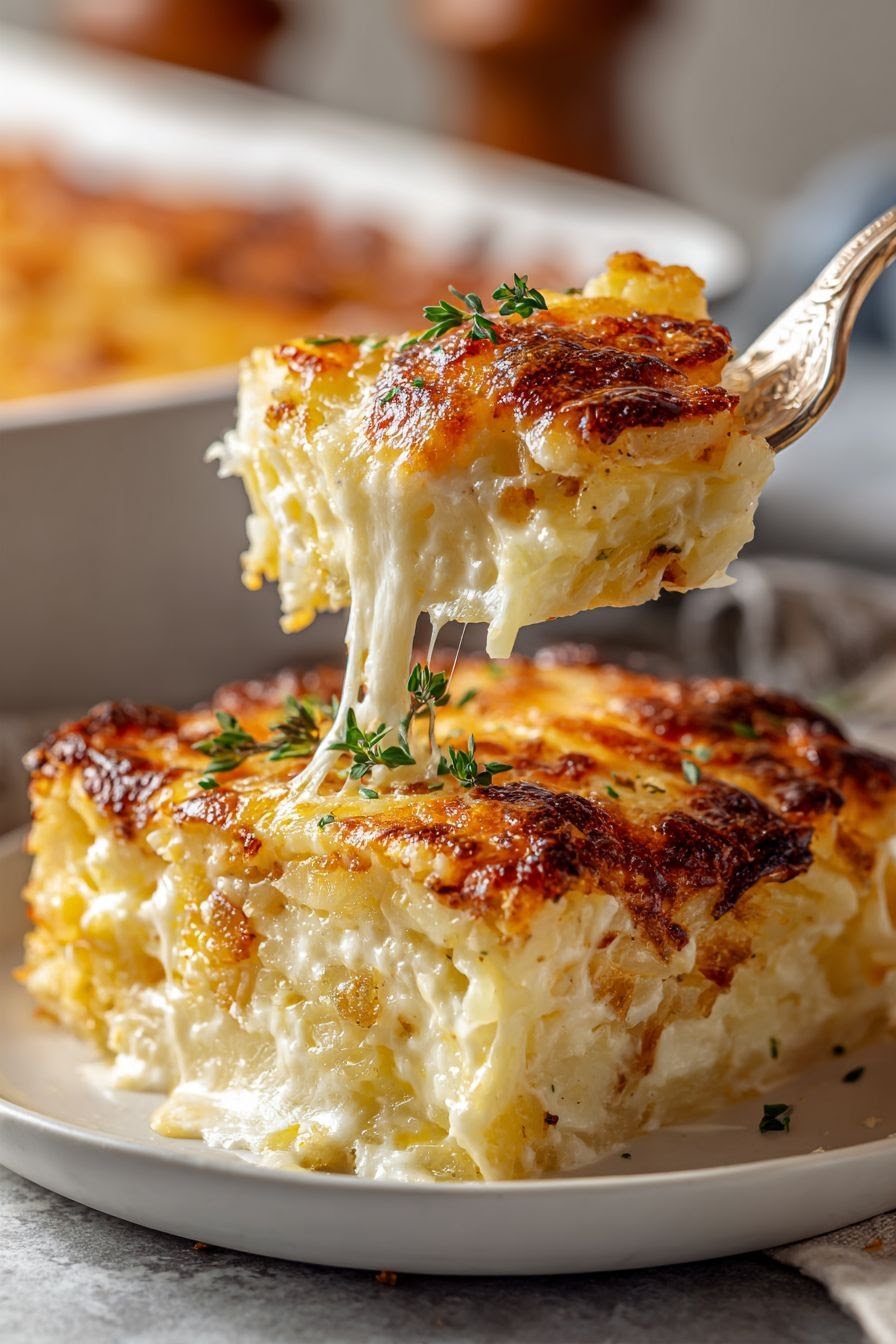 Grandma’s Hash Brown Casserole (full recipe)