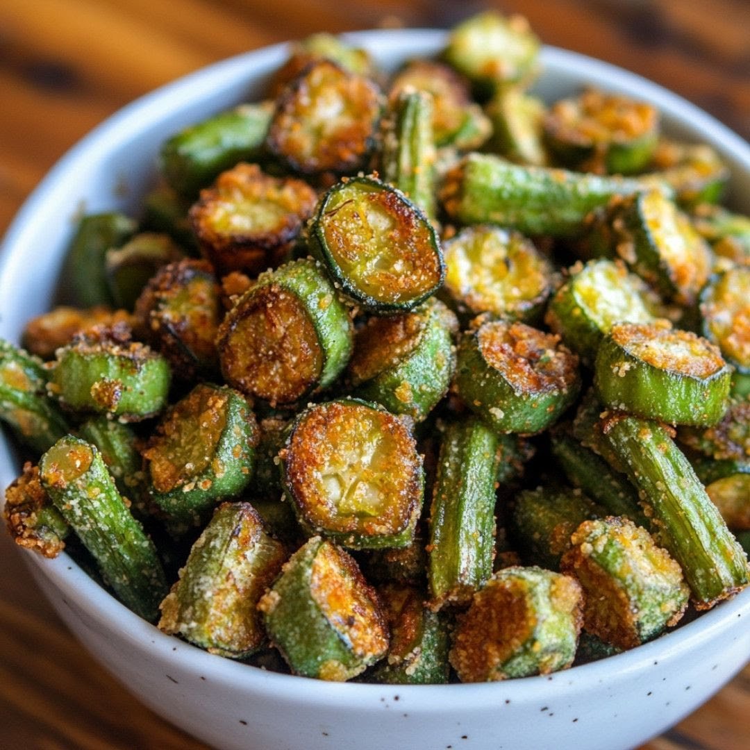 Crispy Spiced Okra (Full Recipe)