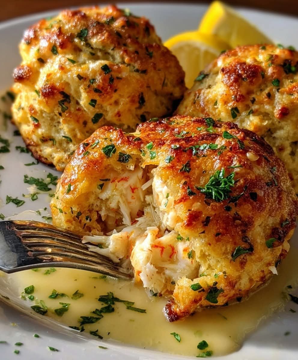 Tasty – Golden Jumbo Crab Cakes with Lemon Butter