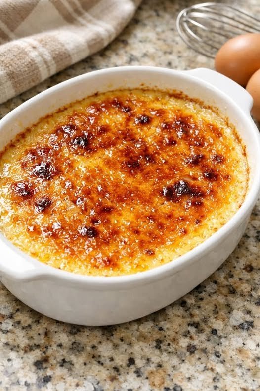 Old-Fashioned 4-Ingredient Baked Custard