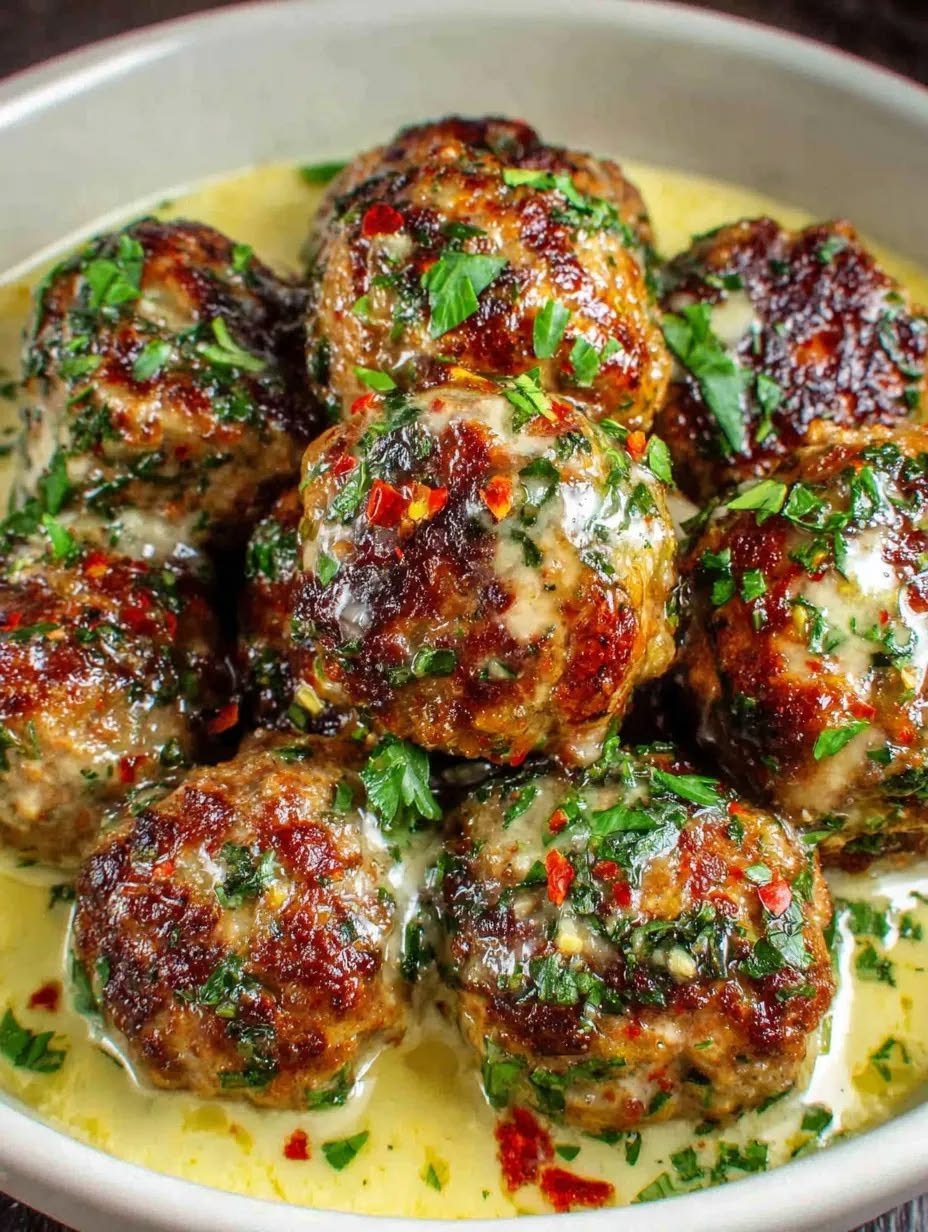 Irresistibly Flavorful Greek Meatballs in Lemon Sauce