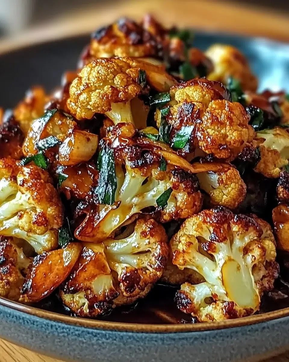 Honey Curry Roasted Cauliflower: A Flavorful Delight!