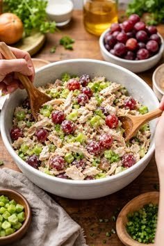 Chicken Salad with Grapes